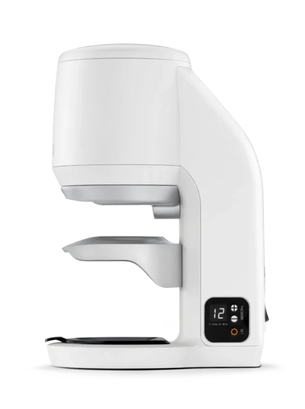 PUQ Press Q white automatic coffee tamper Colorado