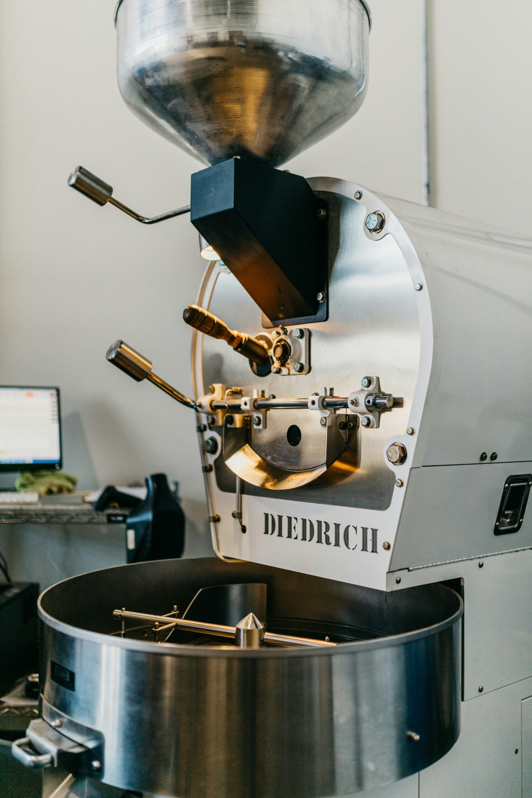 Colorado coffee equipment repair and preventative maintenance by Peak Coffee Techs, Diedrich roaster cleaning, replacement, and recalibration.